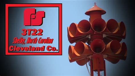 Federal Sign Signal 3T22 Siren Test Shelby NC YouTube