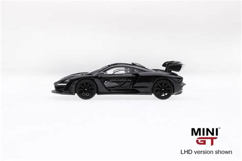 Mini Gt 164 Mclaren Senna Onyx Black Rhd