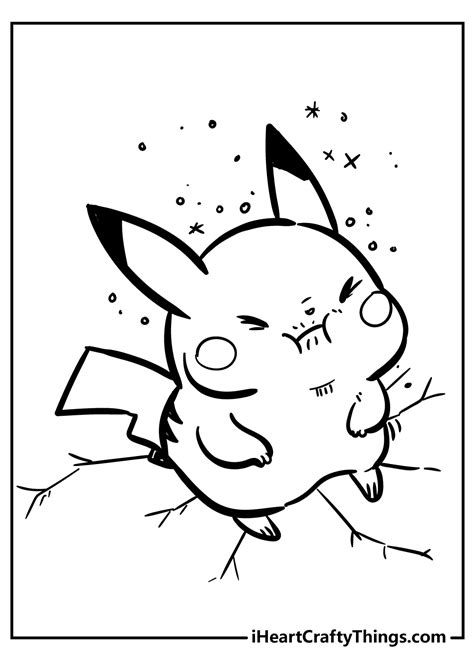 Among Us Pikachu Coloring Page OkoolX