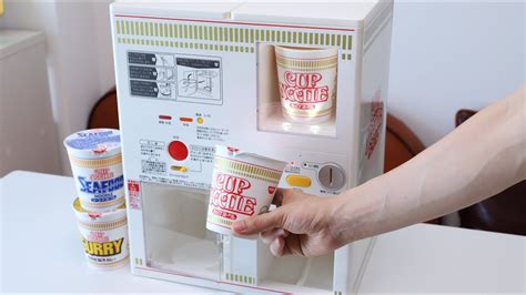 Cup Noodles My Vending Machine Rare Home Vending Machine Youtube