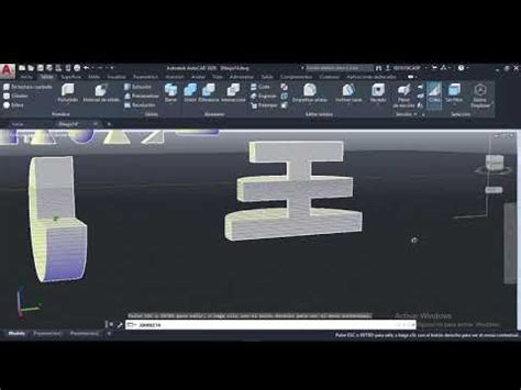 Herramienta revolución en AutoCAD 3D YouTube