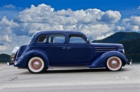 1936 Ford Four Door Sedan Photograph By Dave Koontz Pixels