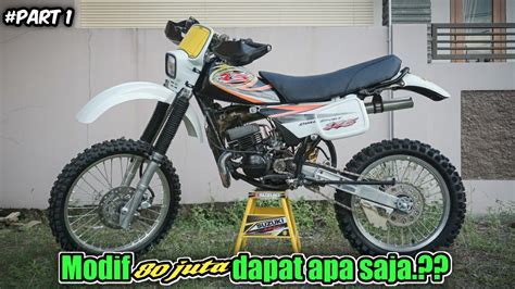 MODIFIKASI BERKELAS SUZUKI TS 125 YouTube