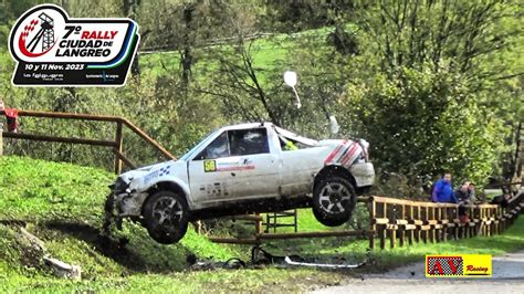 Rally Ciudad De Langreo 2023 Crashes Show Action A V Racing