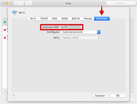 Como descobrir o endereço MAC da placa de rede de um computador Apple