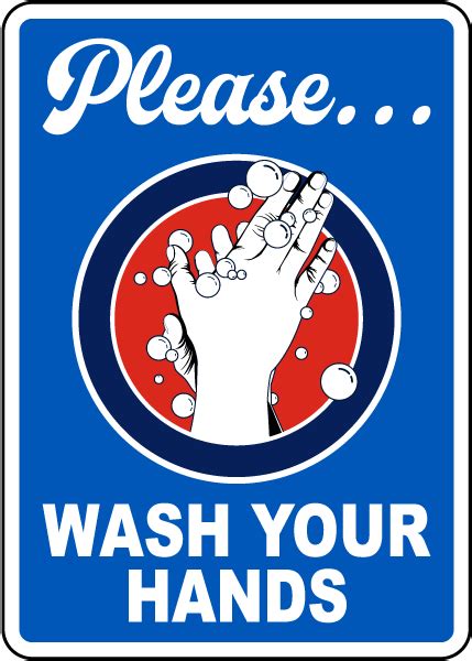 Please Wash Your Hands Sign Save 10 W Discount