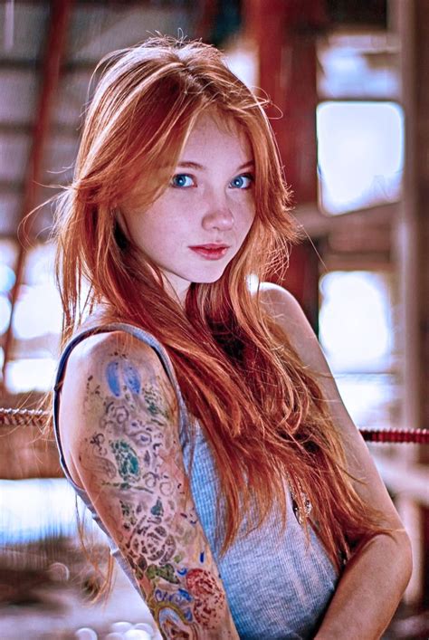 Pin By Charles Rott On Olesya Kharitonoba Beautiful Redhead Red Hair