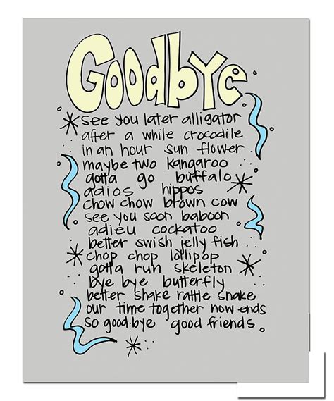 Farewell Poems For Colleagues Funny Well The Words Might Be Just As