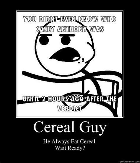 Guy Eating Cereal Memes