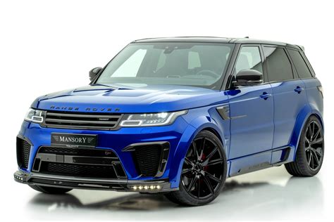 Mansory Carbon Fiber Body Kit Set For Land Rover Range Rover Sport SVR