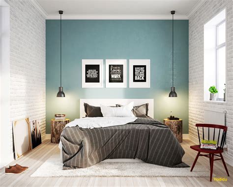 Bedroom Scandinavian Style Behance