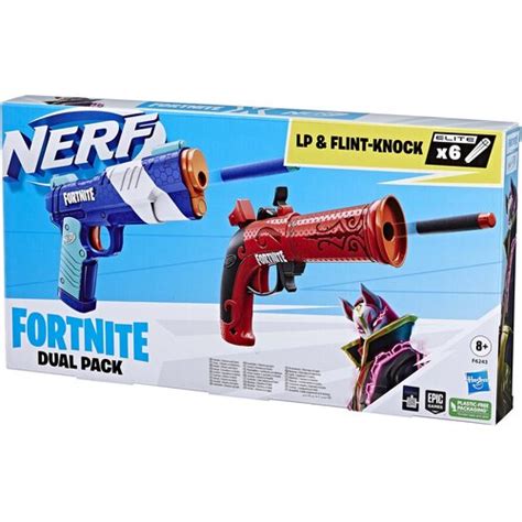 Nerf Fortnite LP Flint Knock F6243EU4 Zestaw Wyrzutni Niskie Ceny I