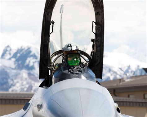 An F 16 Fighting Falcon Pilot From The 311th Fighter NARA DVIDS