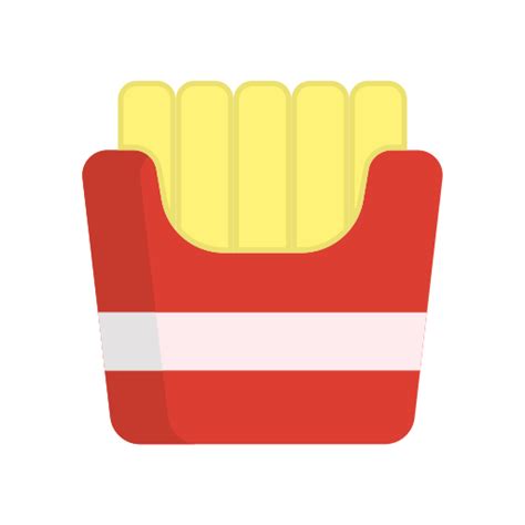 French Fries Generic Color Fill Icon