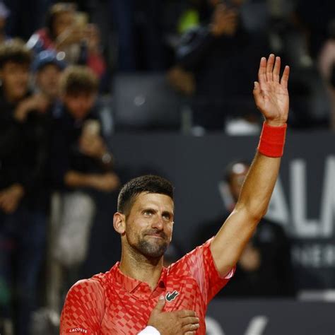 Novak Djokovic Apr S Sa Victoire Au E Tour Du Masters De Rome