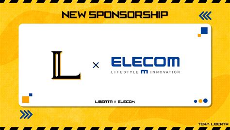 Libertabuilding On Twitter 【スポンサー締結のご報告】 2022年10月28日より株式会社エレコム様 との