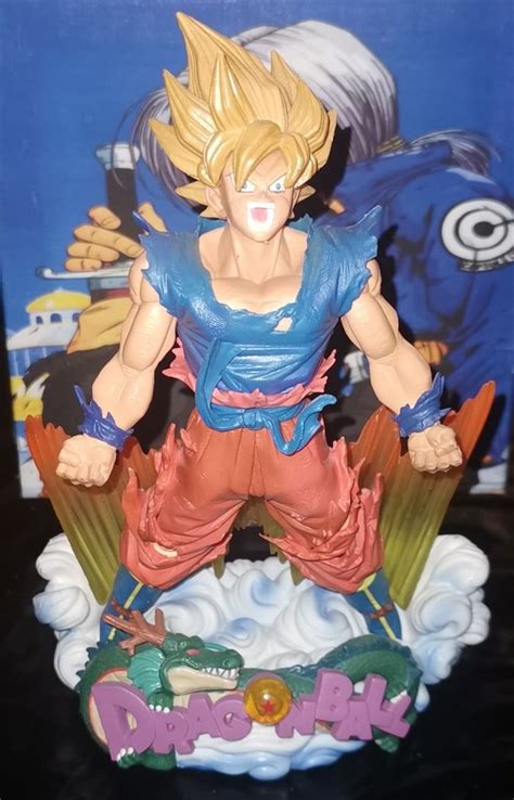 Figurine Goku Super Saiyan Manga Dragon Ball Z Dbz Ms9 Beebs