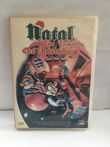 Natal Na Família Dos Ratinhos Dvd Original Usado Dublado MercadoLivre