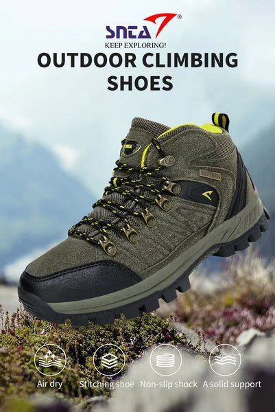 Jual SEPATU GUNUNG SNTA 505 6 Warna Pilihan WATERPROOF MID GREEN