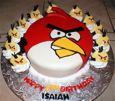 Angry Bird Cakes