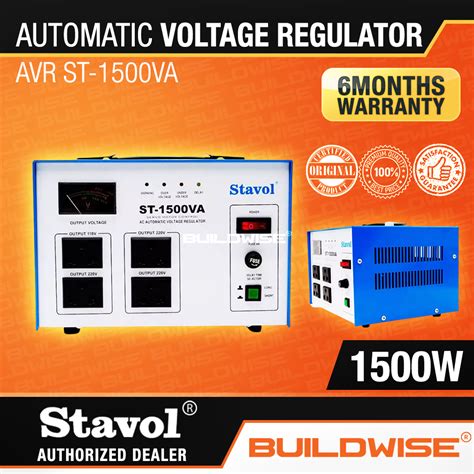 Stavol Avr Power Supply Watts Automatic Voltage Regulator St