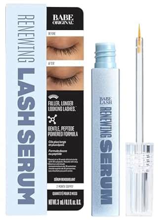 Babe Original Renewing Lash Serum Peptide Infused Eyelash Serum For Fuller Longer Looking