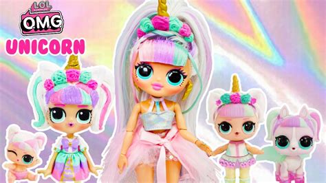 Lol Omg Makeover Diy Unicorn Big Sister Omg Fashion Doll Youtube