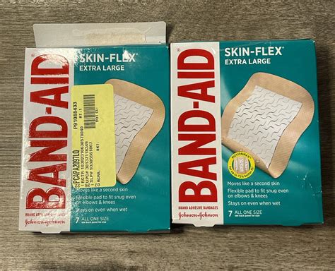 Band Aid Skin Flex Adhesive Bandages Extra Large Walgreens 56 Off