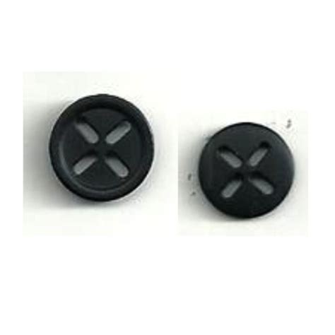 Black Round Shirts Plastic Buttons For Garments Packaging Type