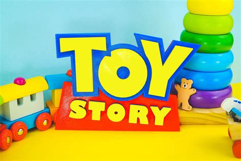 Toy Story Logo 3D Logo impreso Pbs Kids Impresión 3D Niños TV - Etsy México