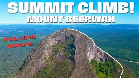 Climbing Mt Beerwah Tallest Glasshouse Mountain YouTube