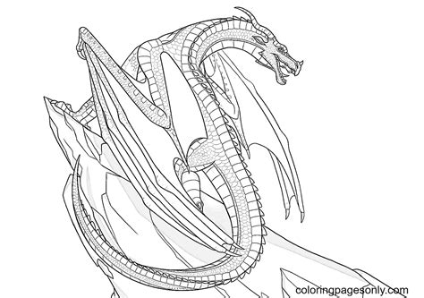 Wings Of Fire Coloring Pages Printable For Free Download