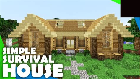 Minecraft How To Build A House In Survival Mode PC YouTube