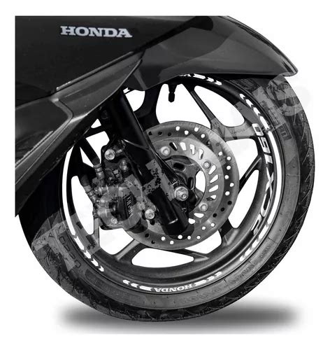 Adesivos Refletivo De Rodas Friso Para Honda Pcx 160 8logos