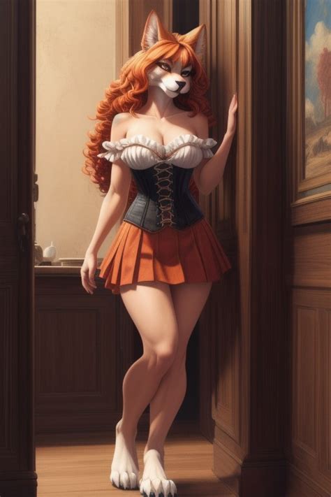 Full Body Curly Long Length Furry AI Porn