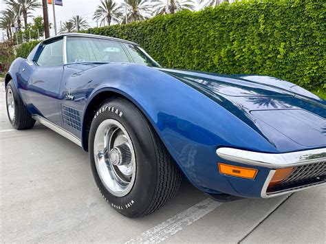 1972 Targa Blue Corvette Coupe Corvette Mike Used Chevrolet Corvettes For Sale