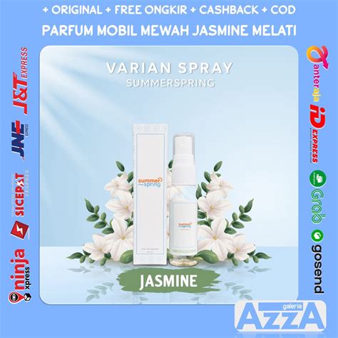 Jual PARFUM MOBIL MEWAH JASMINE PREMIUM PENGHARUM RUANGAN SEMPROT ANTI