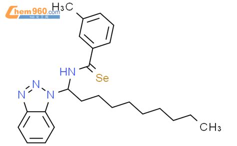 462656 23 1 BENZENECARBOSELENOAMIDE N 1 1H BENZOTRIAZOL 1 YL DECYL