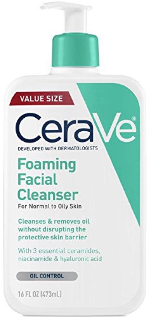 Cerave Oil Control Value Size Foaming Facial Cleanser 16 Fl Oz