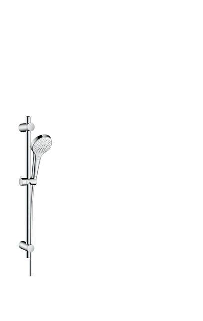 Pommeau De Douche 3 Jets Flexible Et Barre Hansgrohe Myselect S Vario