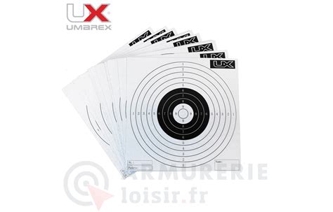 Lot De Cibles Ux X Armurerie Loisir