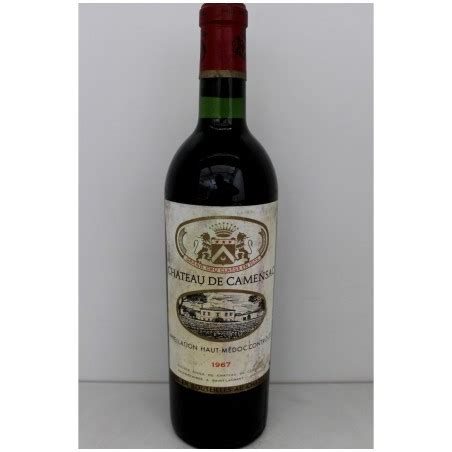 Château Camensac 1967 Haut Médoc 5ème Grand Cru Classé Prix