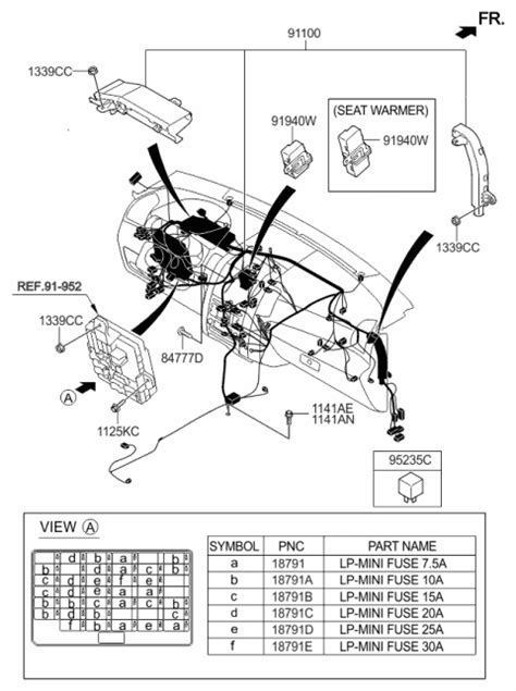 Main Wiring 2013 Kia Sorento