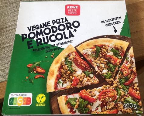 Vegane Pizza Pomodoro E Rucola Rewe Beste Wahl Kalorie Kj A Nutri N