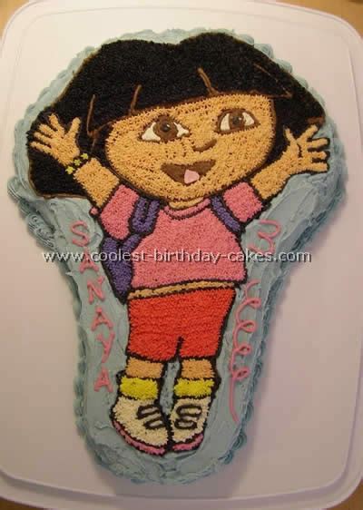 Coolest Dora the Explorer Birthday Cake Ideas