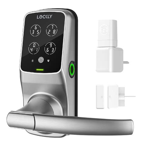 Lockly Secure Pro Wi Fi Smart Door Lock Keyless Entry Door Lock Pin