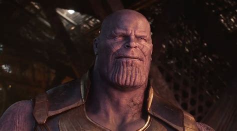 Vengadores Infinity War Qué significa la cara de Thanos al final