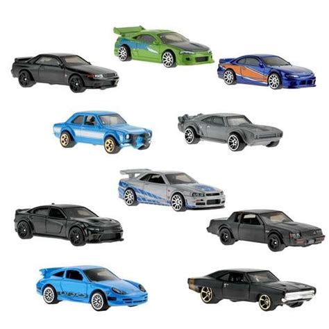 Coffret De 10 Voitures Fast And Furious Mattel King Jouet Les Autres Véhicules Mattel