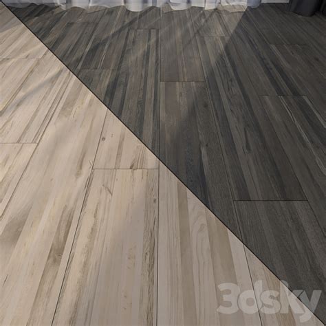 Parquet Floor Set 3 Vray Material Wood 3D Model