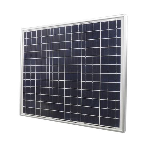 Viking Access Solar Panel Gate Opener Kit (50 Watts) w/ Mounting Brackets - 24V - VIKING-SP100W24